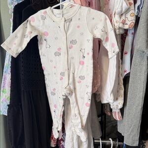 Starting Out Pink and Cream Kids One Piece